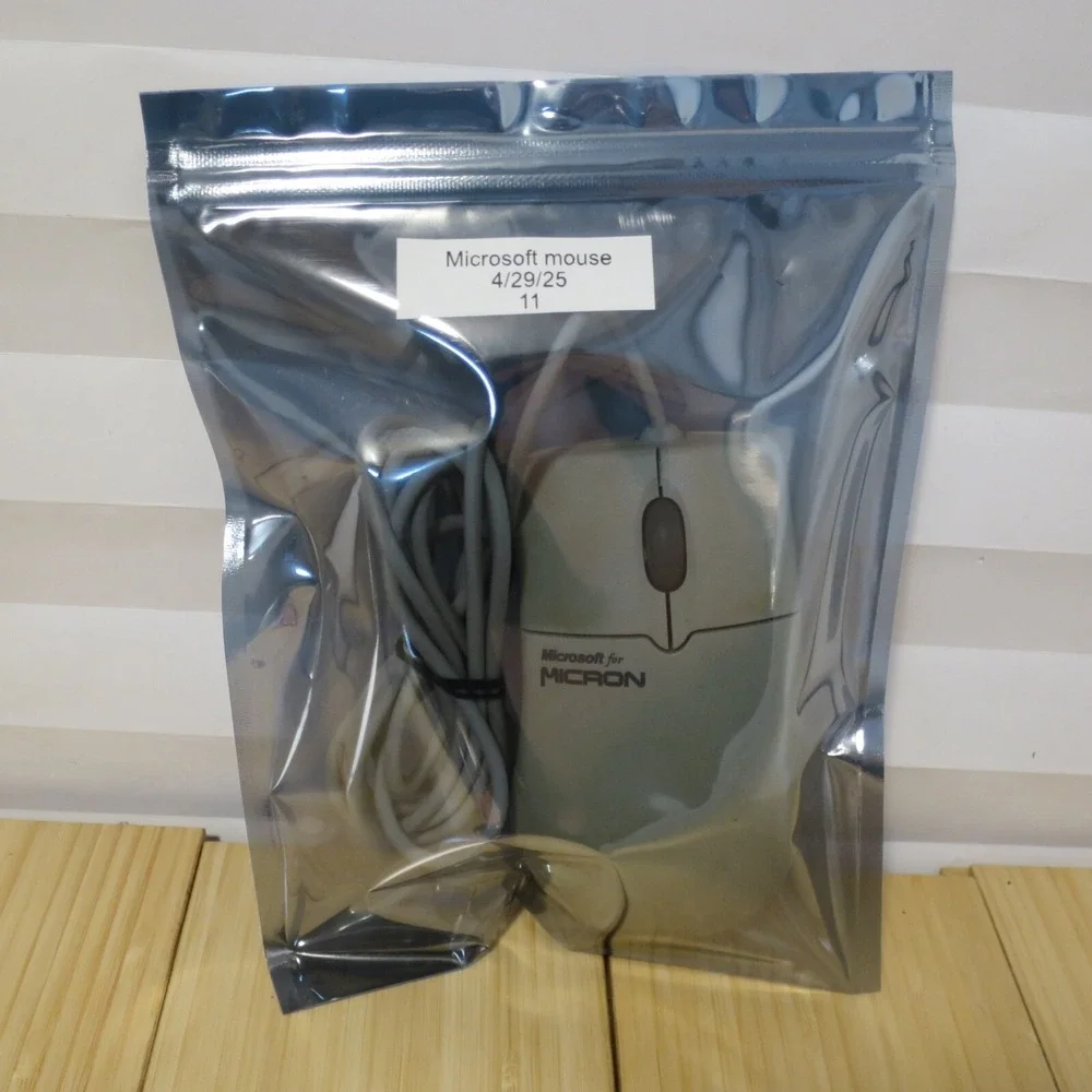 Microsoft‎ Intellimouse 1.1A PS2 2-Button Mouse with Scroll Wheel - Tested 11